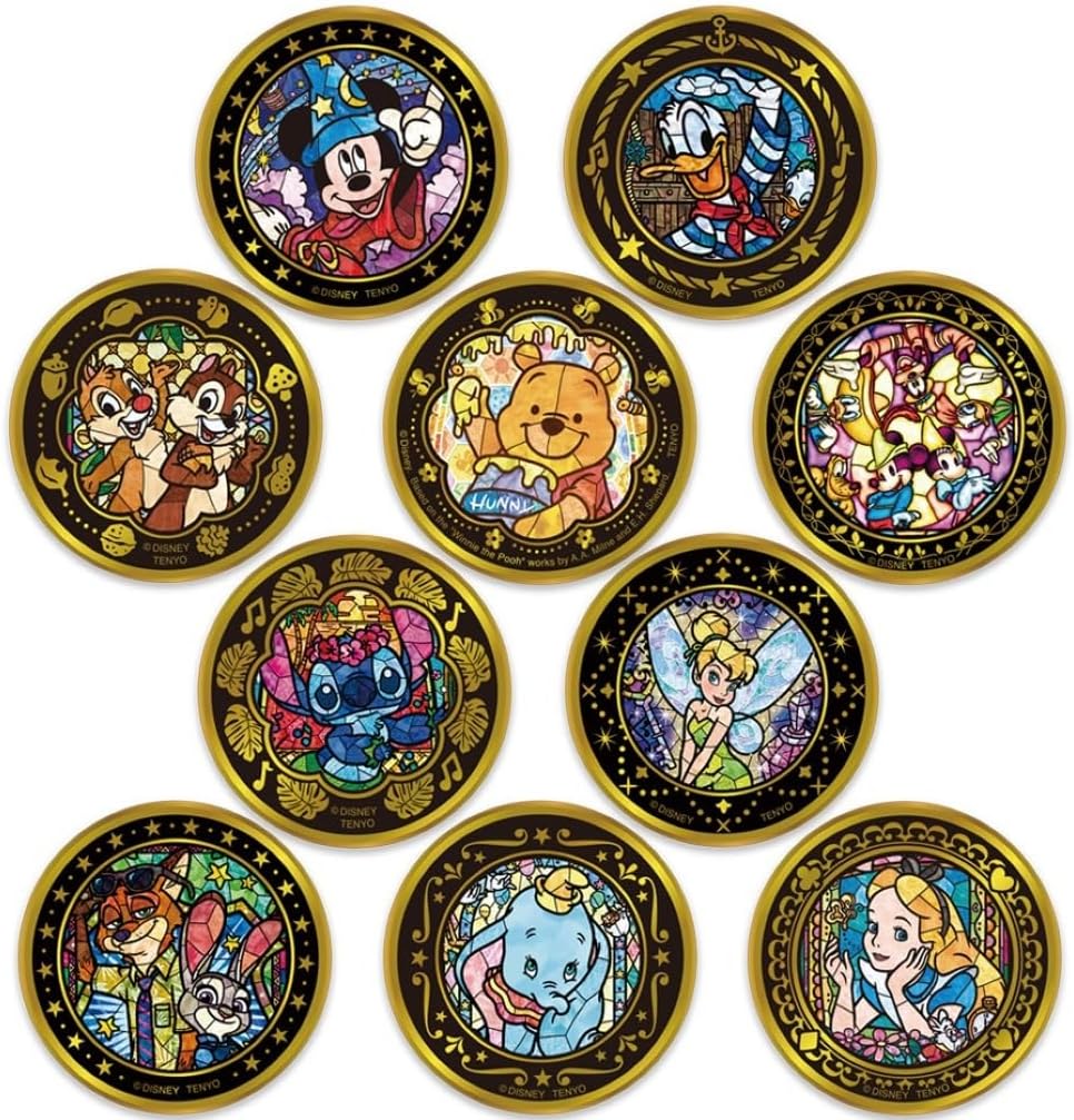 テンヨー(Tenyo) 圧倒的な 金バッジ ディズニーキャラクター マルチ1